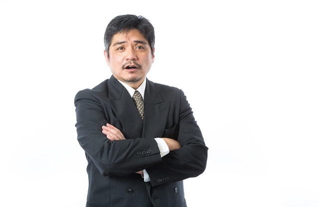 ビジネスマンの男性