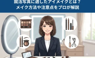 就活写真に適したアイメイクとは？プロが解説