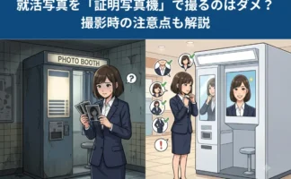 「証明写真機で就活写真を撮るのはダメ？撮影時の注意点を解説」