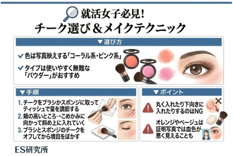 【女子就活生へアンケート調査】就活写真メイクで意識することは？コツも紹介6