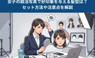 女子の就活写真に適した髪型とは？